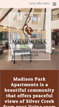 Mobile Screenshot of madisonparkapartments.net